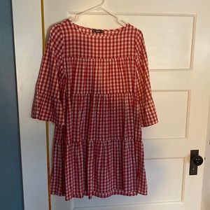 Red Gingham Dress